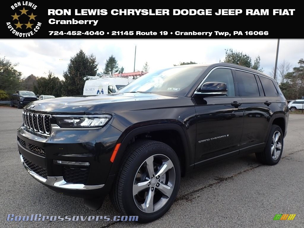 Rocky Mountain Pearl / Black Jeep Grand Cherokee L Limited 4x4
