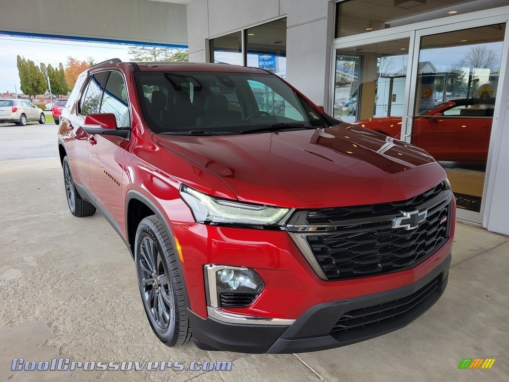 2022 Traverse RS - Cherry Red Tintcoat / Jet Black/­Spice Red photo #2