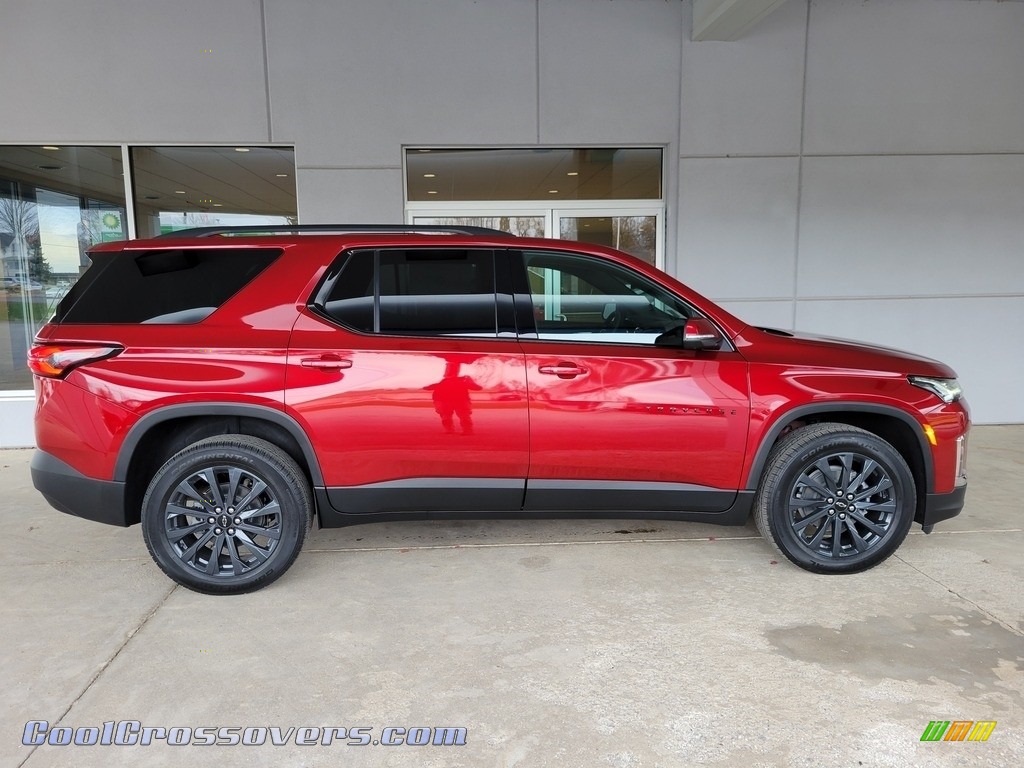 2022 Traverse RS - Cherry Red Tintcoat / Jet Black/­Spice Red photo #3