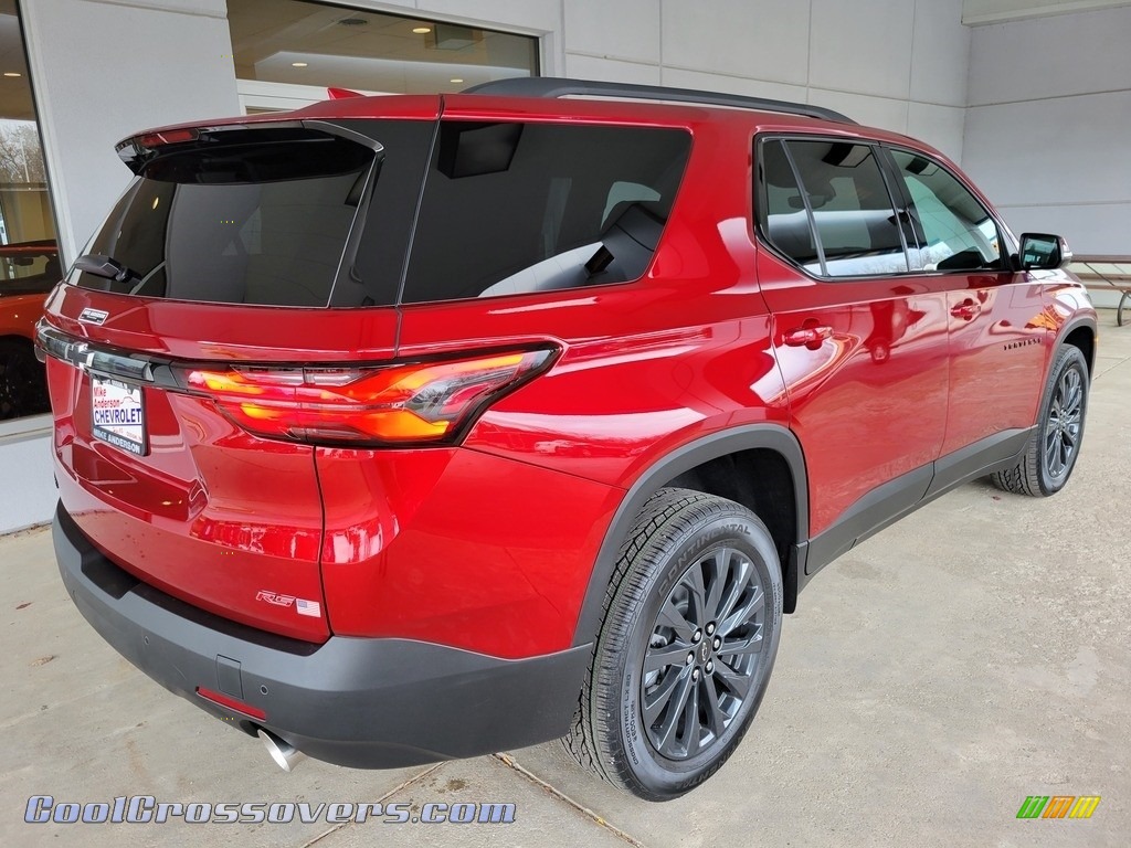 2022 Traverse RS - Cherry Red Tintcoat / Jet Black/­Spice Red photo #4