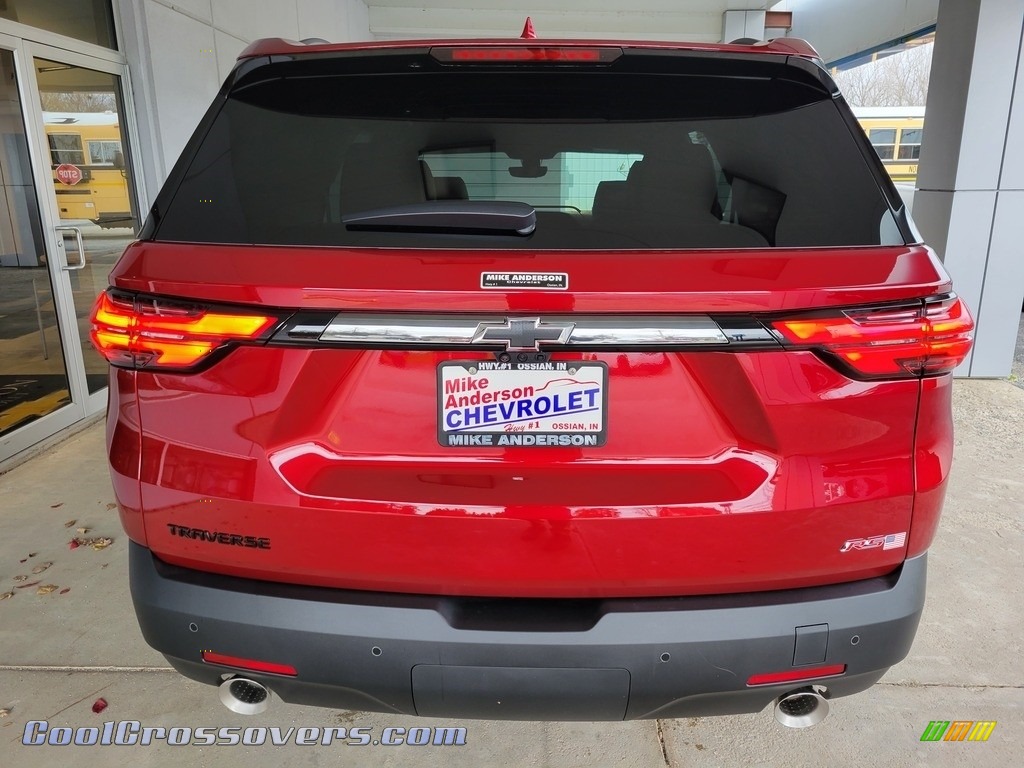 2022 Traverse RS - Cherry Red Tintcoat / Jet Black/­Spice Red photo #5