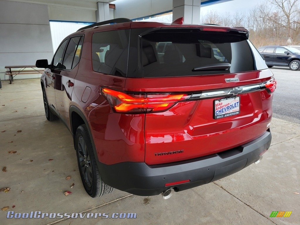 2022 Traverse RS - Cherry Red Tintcoat / Jet Black/­Spice Red photo #9