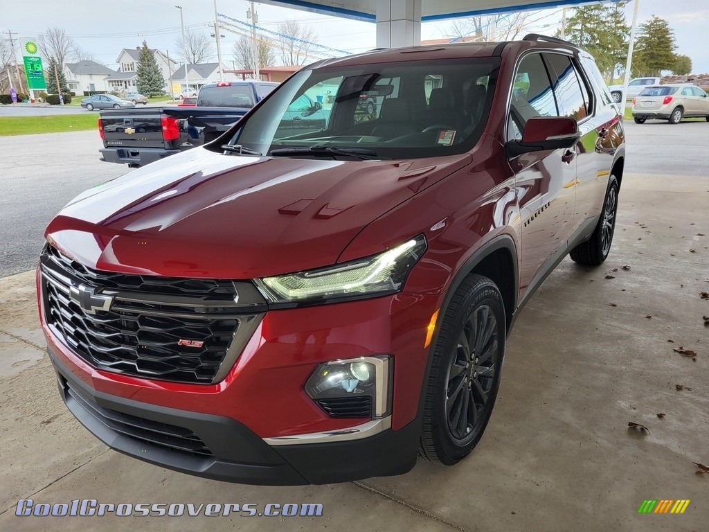 2022 Traverse RS - Cherry Red Tintcoat / Jet Black/­Spice Red photo #10