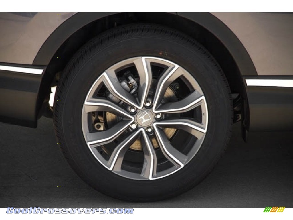 2022 CR-V Touring AWD Hybrid - Modern Steel Metallic / Black photo #8