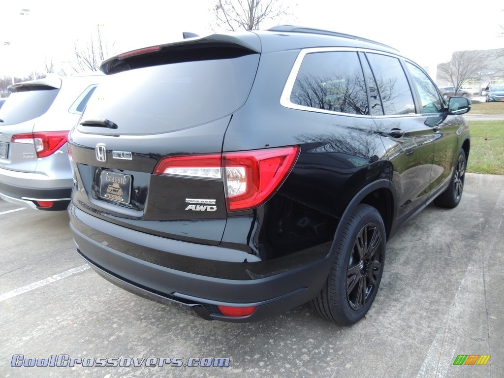 2022 Pilot Special Edition AWD - Crystal Black Pearl / Black photo #4