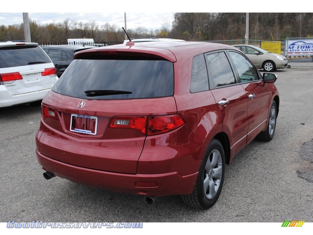 2007 RDX  - Moroccan Red Pearl / Taupe photo #5