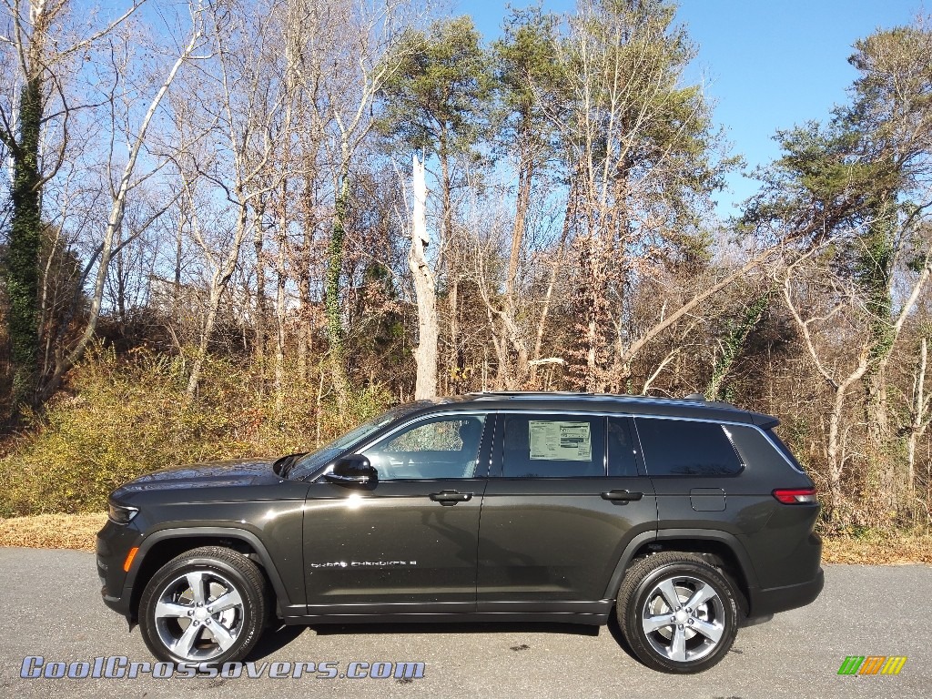 Rocky Mountain Pearl / Black Jeep Grand Cherokee L Limited 4x4