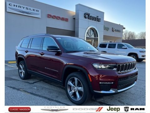 Velvet Red Pearl 2021 Jeep Grand Cherokee L Limited 4x4