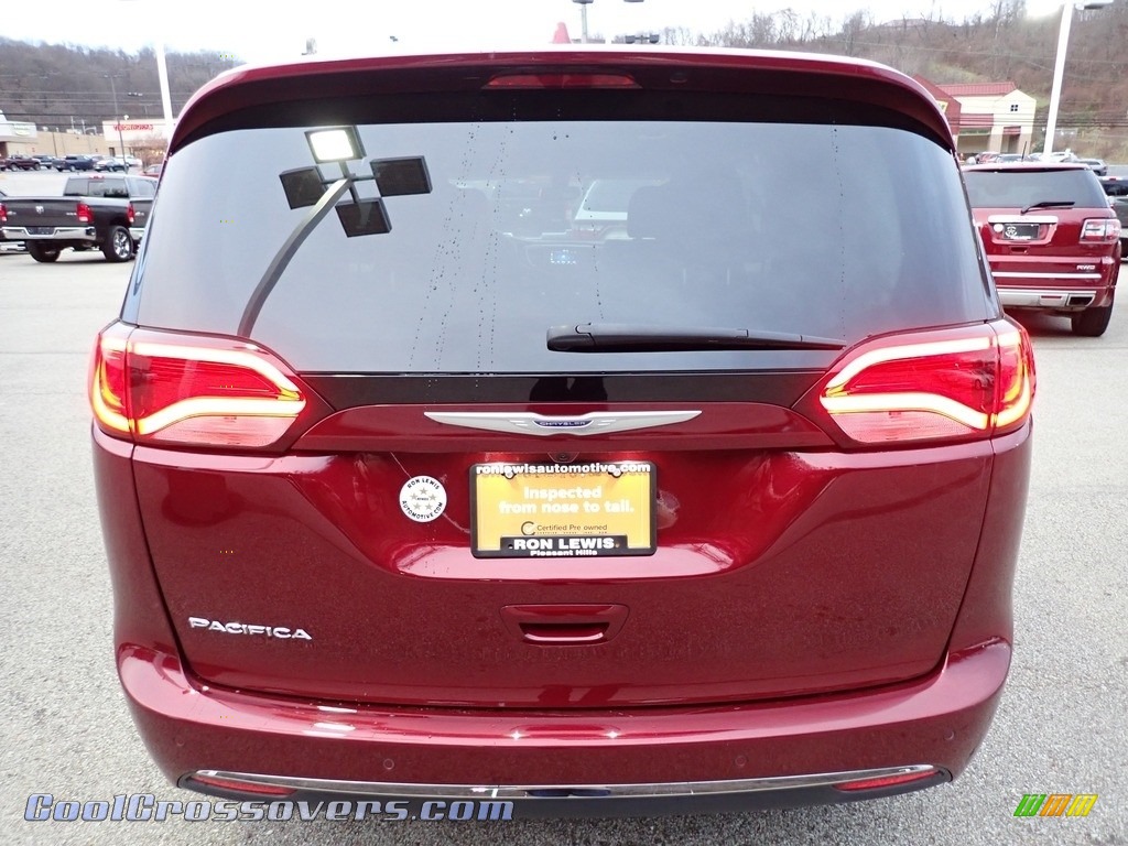 2020 Pacifica Touring - Velvet Red Pearl / Cognac/Alloy photo #4
