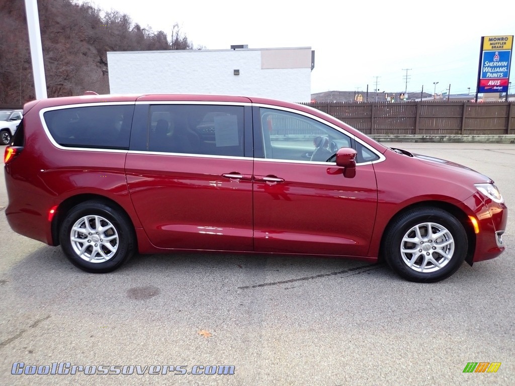 2020 Pacifica Touring - Velvet Red Pearl / Cognac/Alloy photo #7