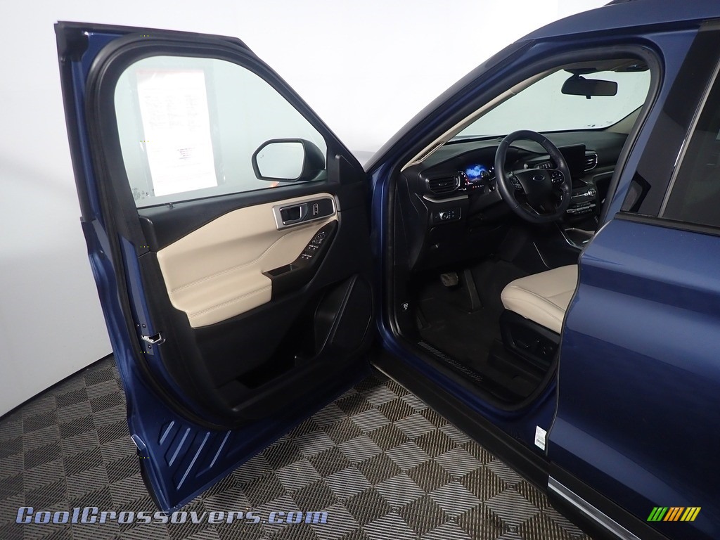 2020 Explorer XLT 4WD - Blue Metallic / Sandstone photo #22