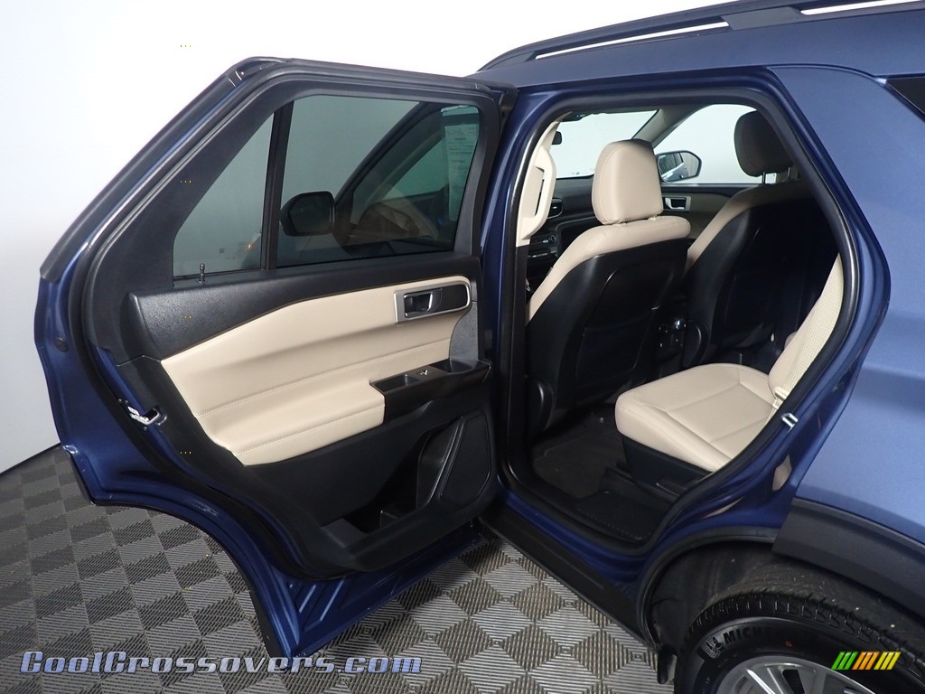 2020 Explorer XLT 4WD - Blue Metallic / Sandstone photo #36