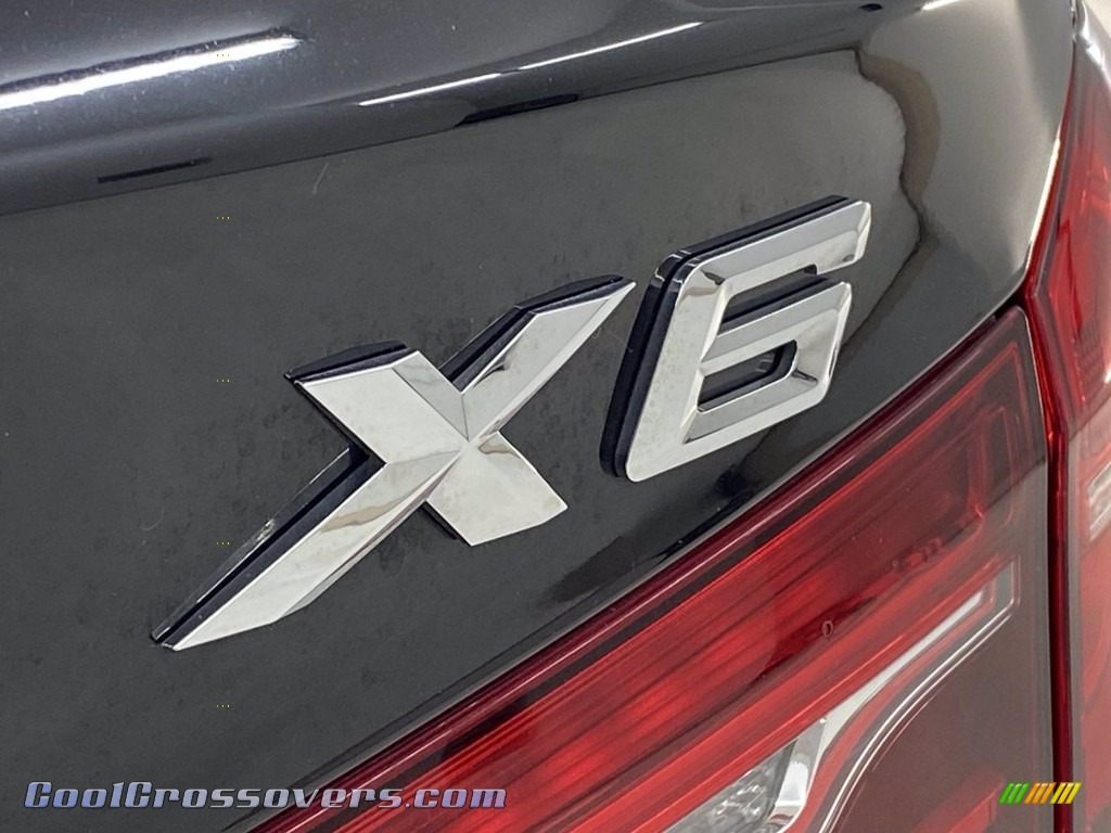 2018 X6 xDrive35i - Azurite Black Metallic / Cognac photo #10