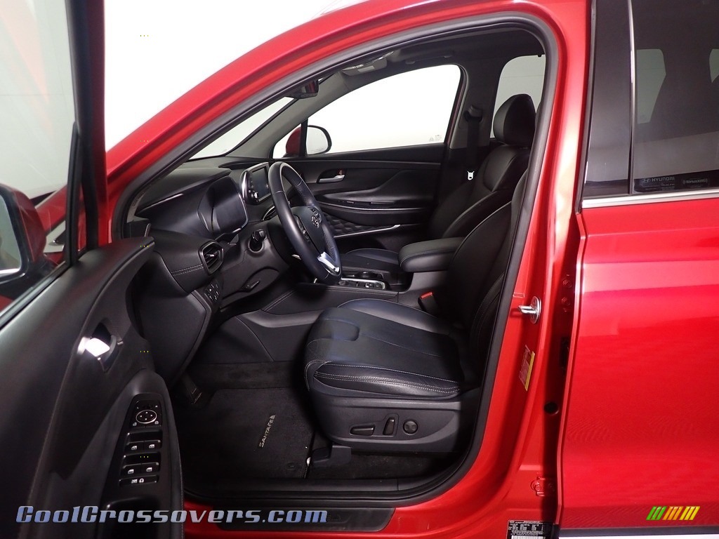 2020 Santa Fe SEL AWD - Calypso Red / Black photo #25