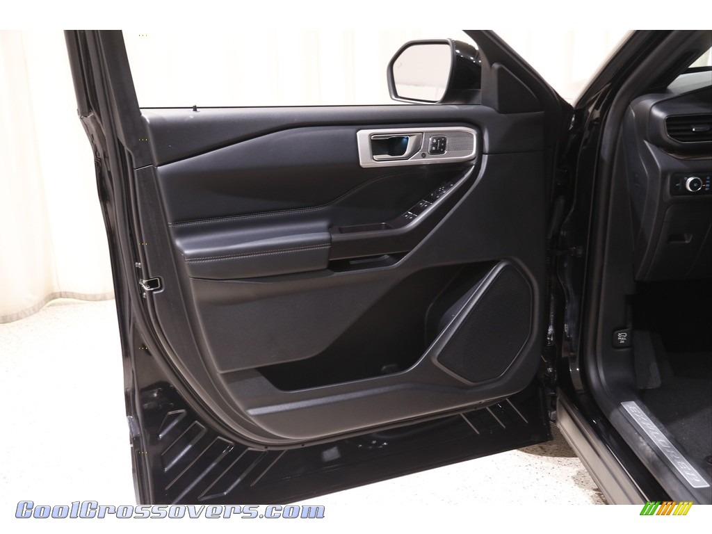 2020 Explorer Limited 4WD - Agate Black Metallic / Ebony photo #4