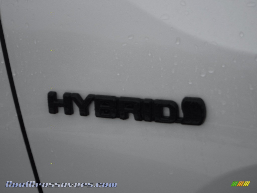 2021 RAV4 XSE AWD Hybrid - Blizzard White Pearl / Black photo #14
