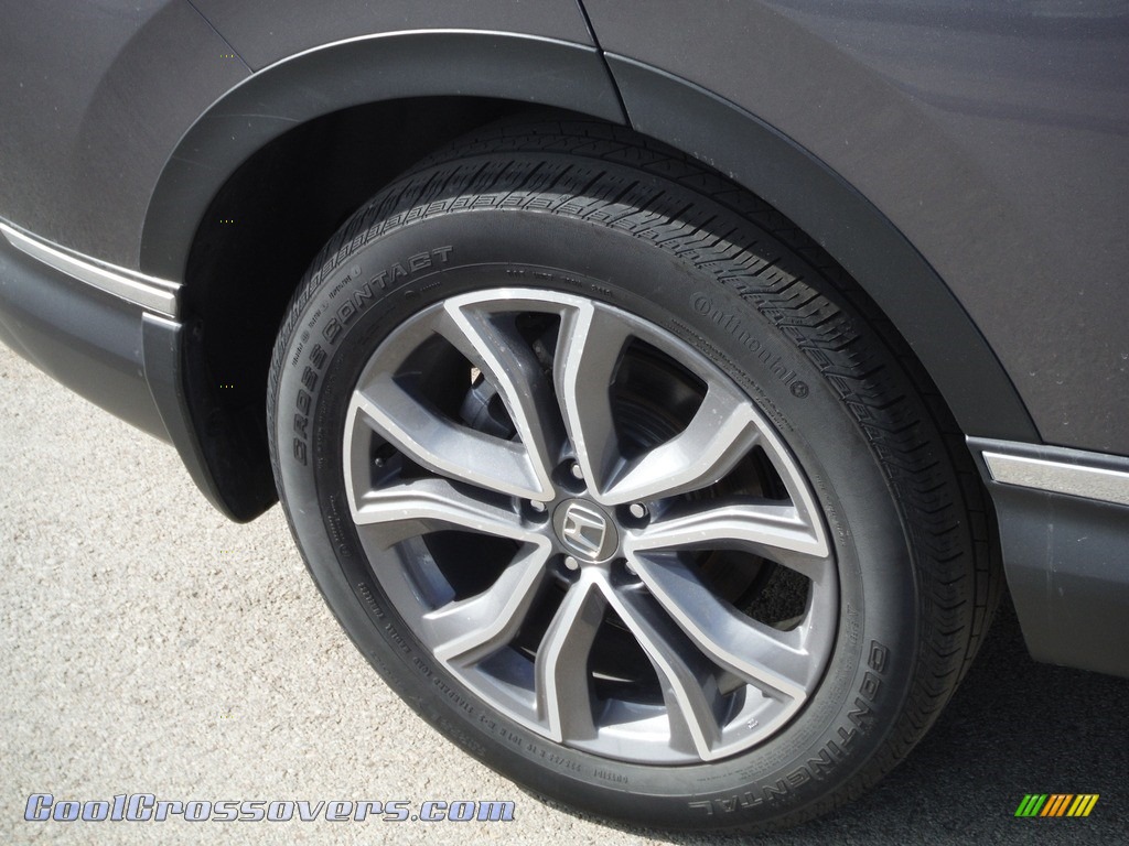2020 CR-V Touring AWD - Sonic Gray Pearl / Black photo #4