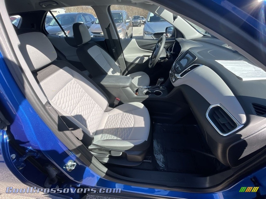 2019 Equinox LS AWD - Kinetic Blue Metallic / Medium Ash Gray photo #13
