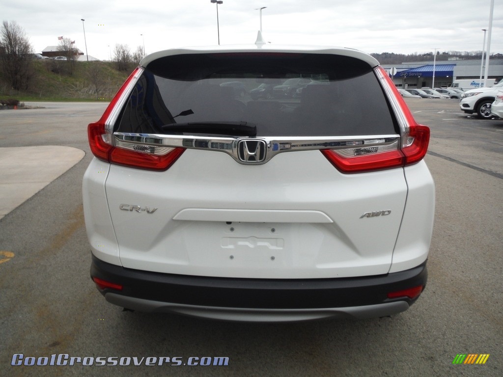 2019 CR-V EX-L AWD - Platinum White Pearl / Gray photo #10