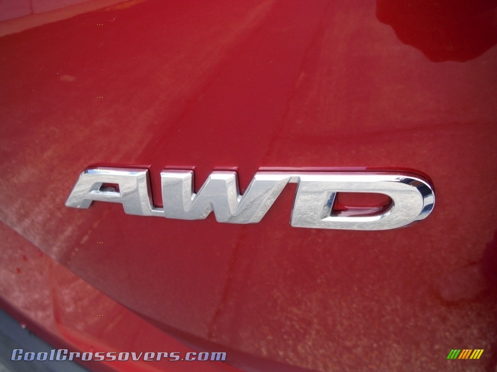 2020 CR-V EX AWD - Radiant Red Metallic / Ivory photo #11