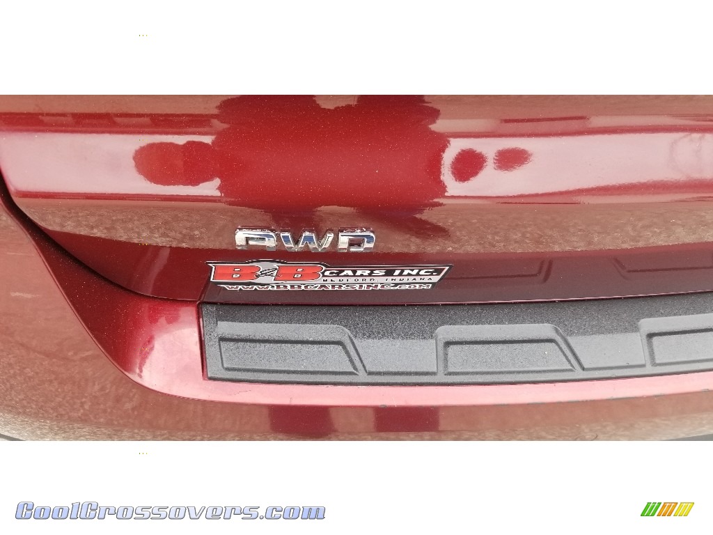 2015 Traverse LT AWD - Siren Red Tintcoat / Ebony photo #6