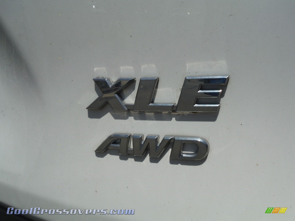 2019 RAV4 XLE AWD - Super White / Black photo #17