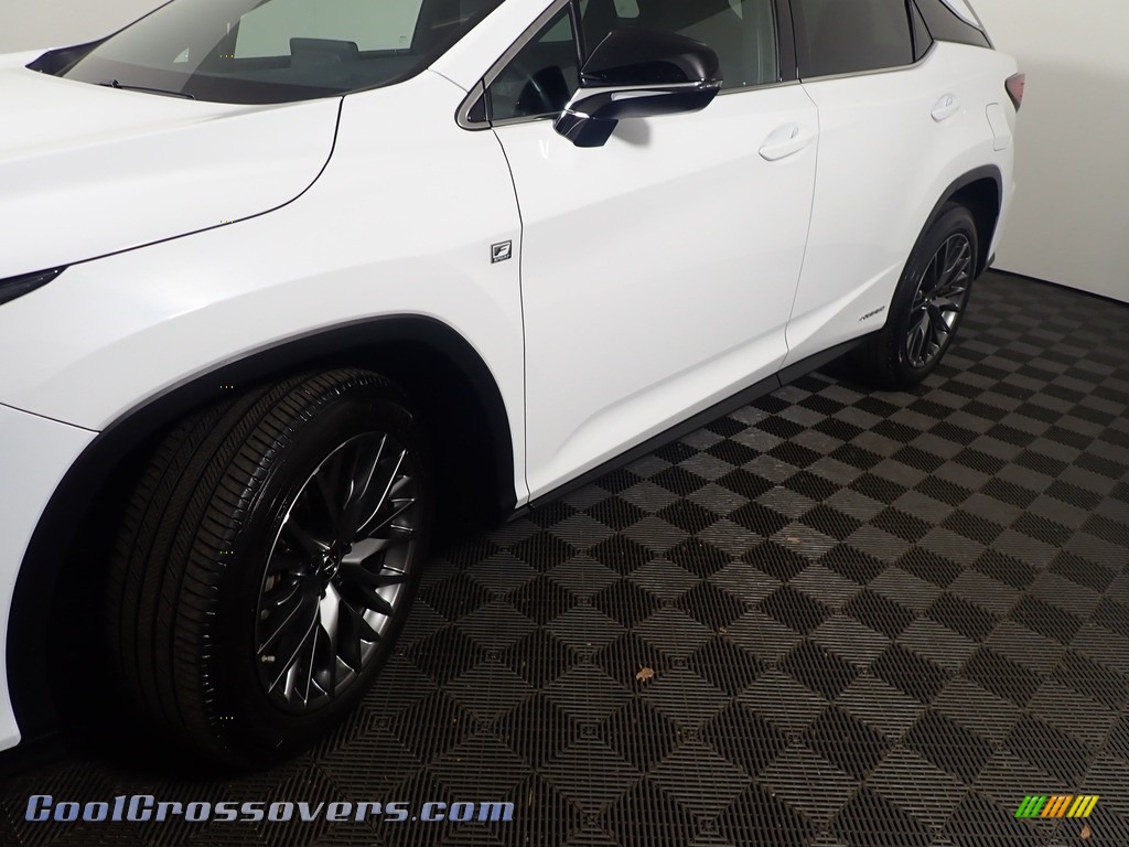 2020 RX 450h F Sport AWD - Ultra White / Black photo #11