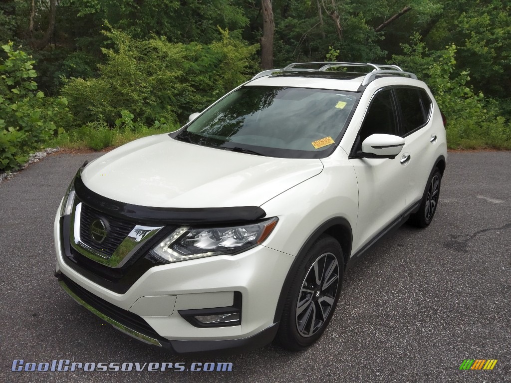 2020 Rogue SL - Pearl White Tricoat / Charcoal photo #2