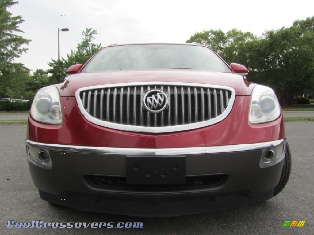 2012 Enclave FWD - Crystal Red Tintcoat / Cashmere photo #4