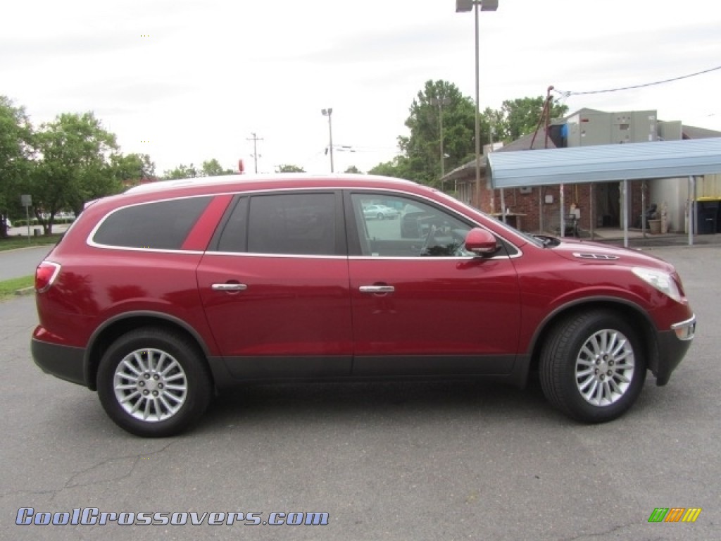 2012 Enclave FWD - Crystal Red Tintcoat / Cashmere photo #11