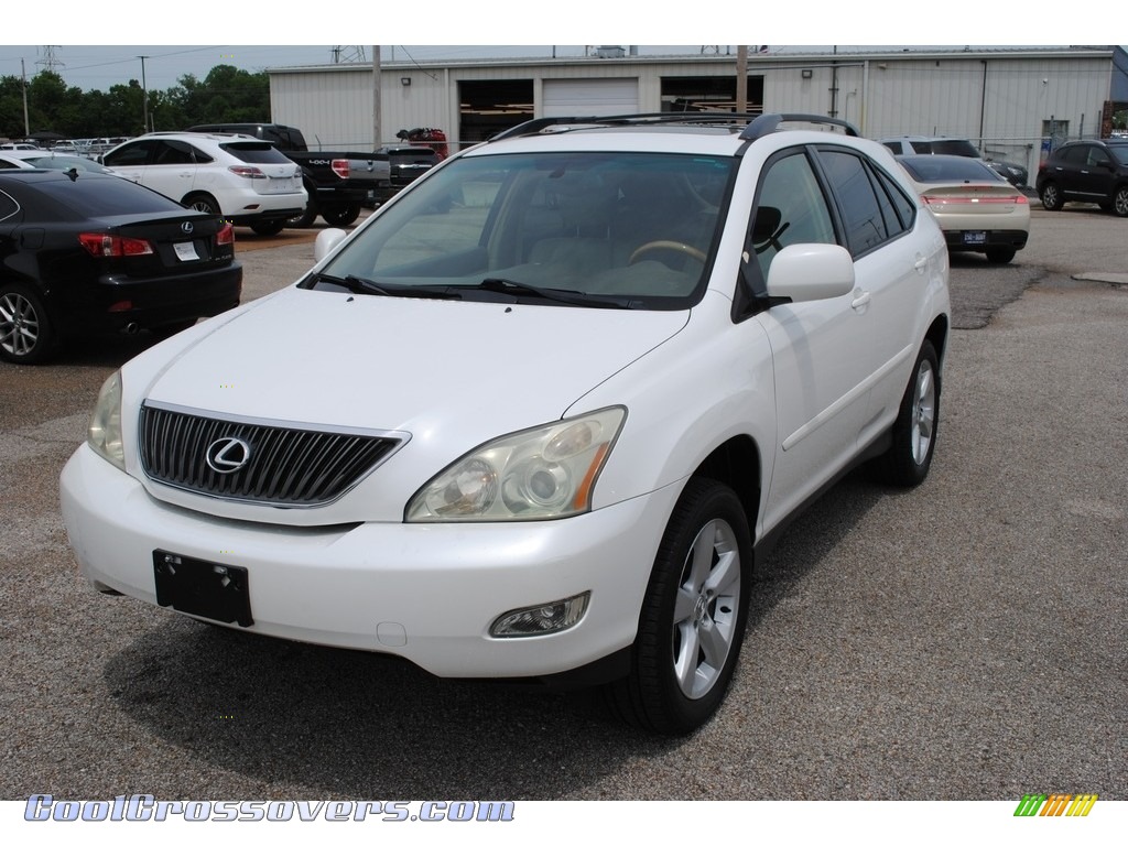 Crystal White Pearl / Ivory Lexus RX 330