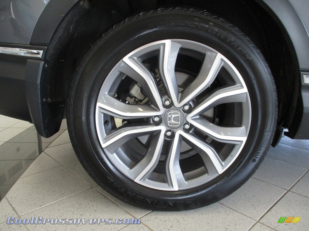 2021 CR-V Touring AWD - Modern Steel Metallic / Black photo #6