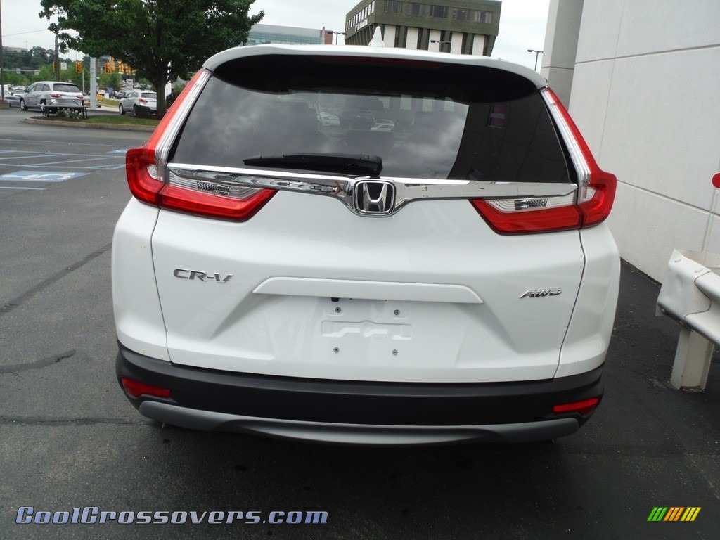 2019 CR-V EX-L AWD - Platinum White Pearl / Gray photo #8
