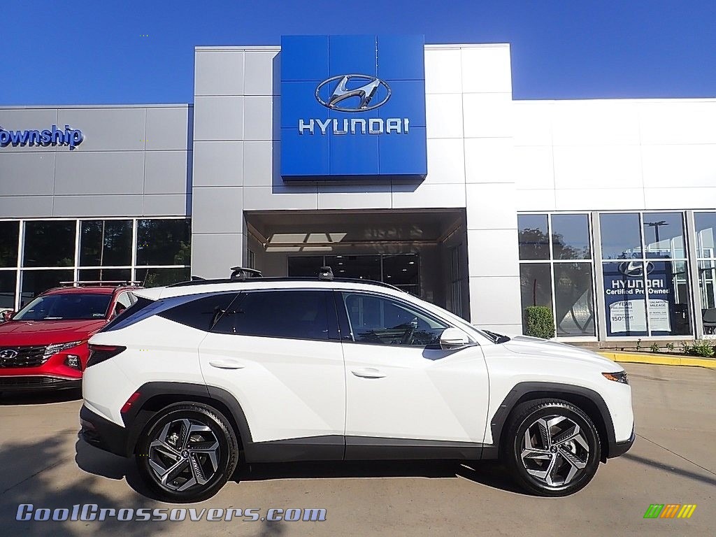 Quartz White / Black Hyundai Tucson Limited AWD