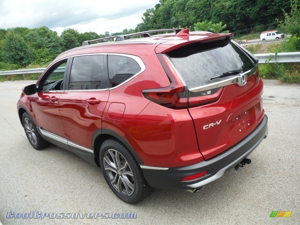 2020 CR-V Touring AWD - Radiant Red Metallic / Gray photo #17