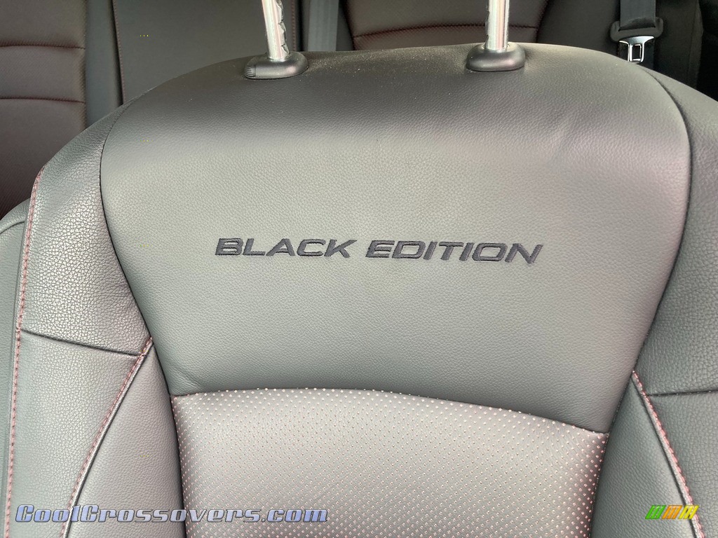 2021 Ridgeline Black Edition AWD - Crystal Black Pearl / Black/Red photo #35