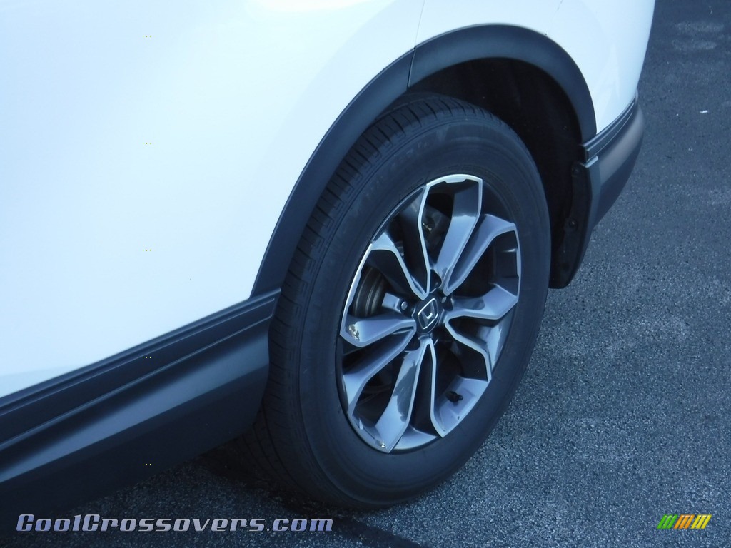 2020 CR-V EX AWD - Platinum White Pearl / Black photo #4