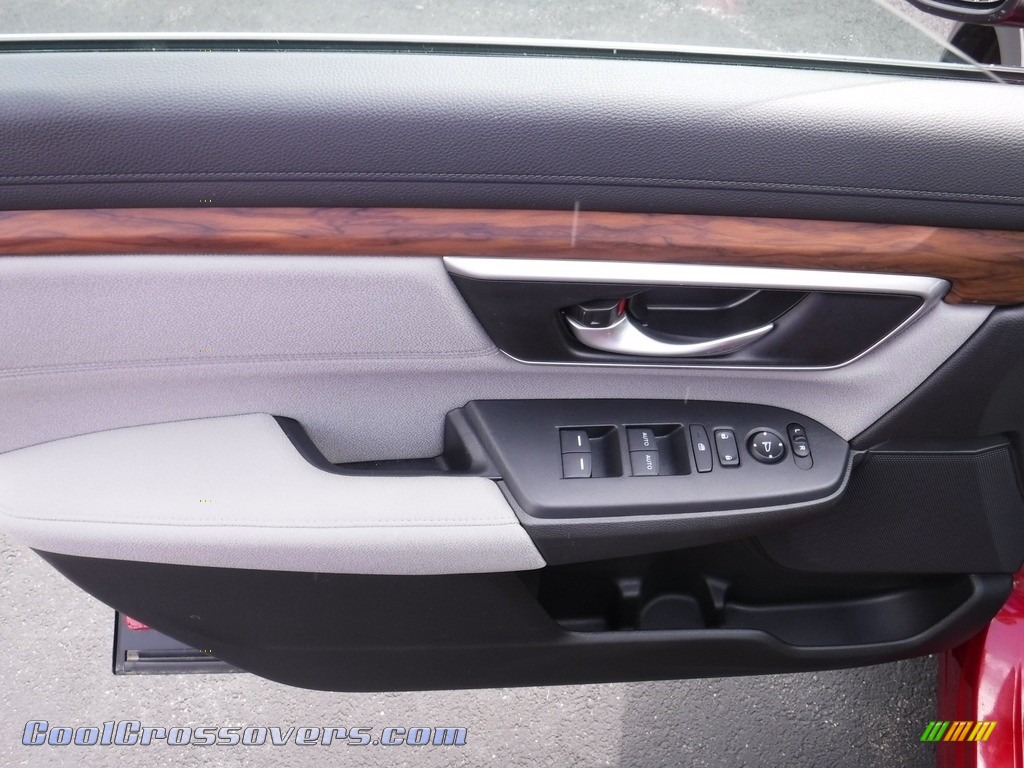2020 CR-V EX AWD - Radiant Red Metallic / Gray photo #12