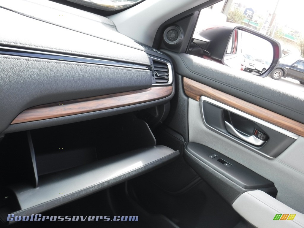 2020 CR-V EX AWD - Radiant Red Metallic / Gray photo #28