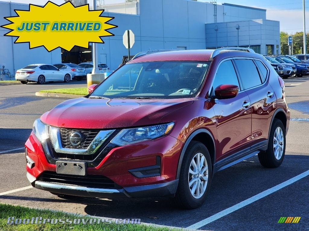 2020 Rogue SV AWD - Scarlet Ember Tintcoat / Charcoal photo #1