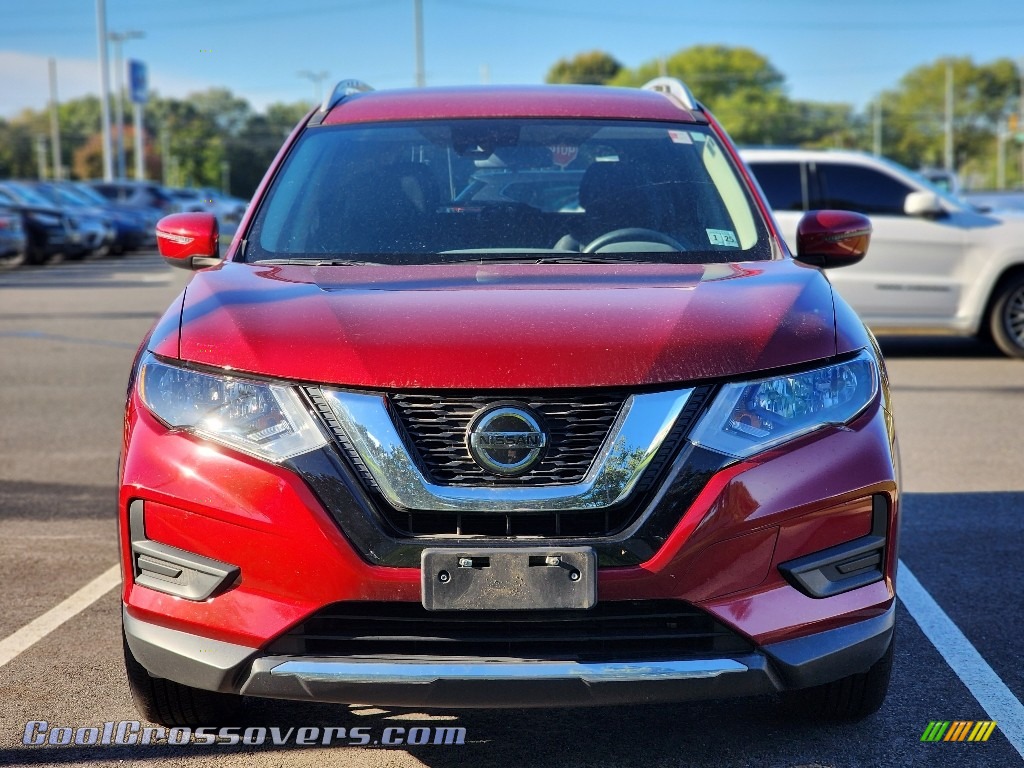 2020 Rogue SV AWD - Scarlet Ember Tintcoat / Charcoal photo #3