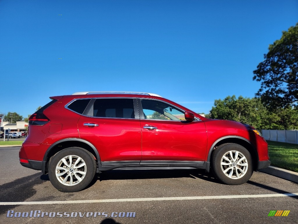 2020 Rogue SV AWD - Scarlet Ember Tintcoat / Charcoal photo #6