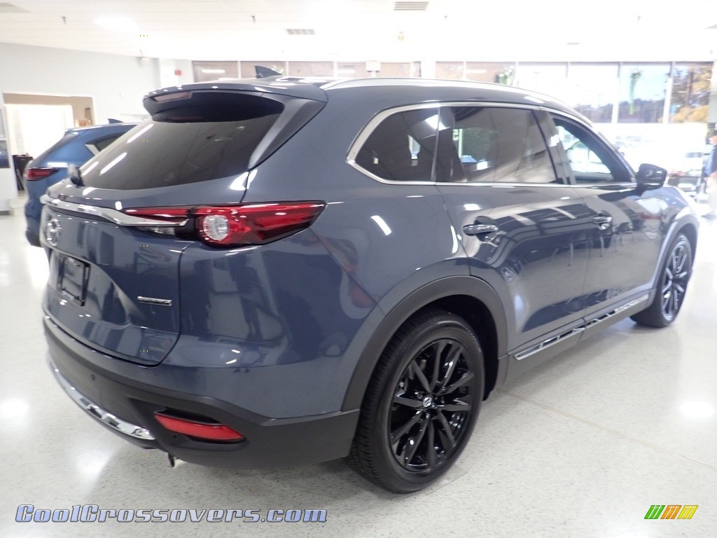 2022 CX-9 Carbon Edition AWD - Polymetal Gray Metallic / Red photo #2