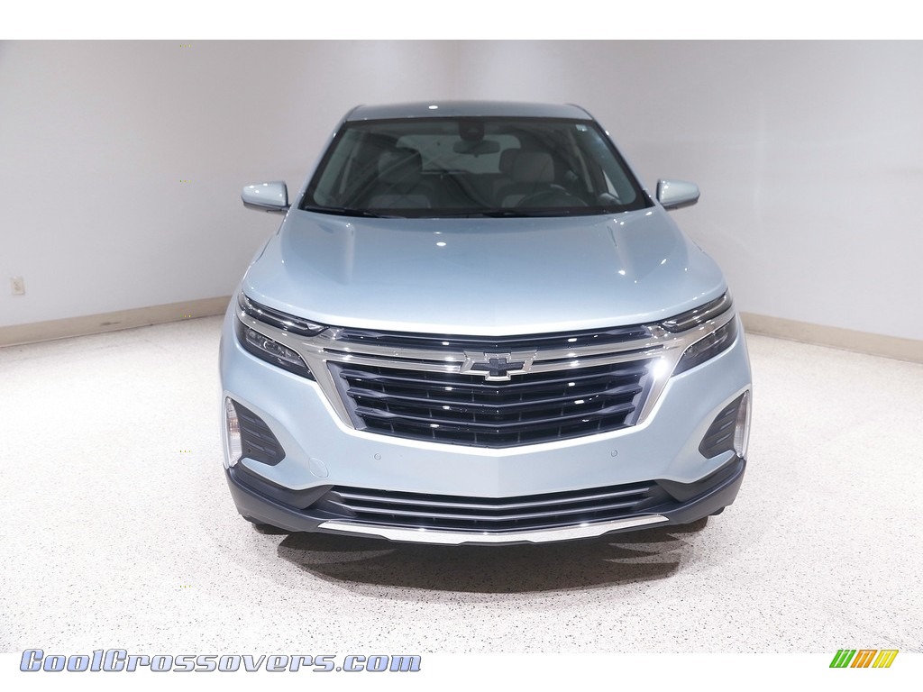 2022 Equinox LT AWD - Seaglass Blue Metallic / Medium Ash Gray photo #2