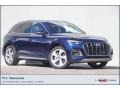 Audi Q5 Premium Plus quattro Navarra Blue Metallic photo #1
