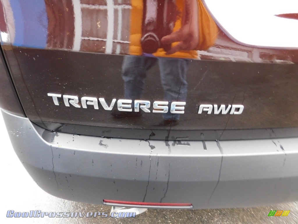 2023 Traverse LT AWD - Black Cherry Metallic / Jet Black photo #20