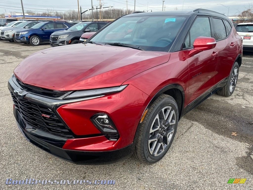 2023 Blazer RS AWD - Radiant Red Tintcoat / Jet Black w/Red Accents photo #2