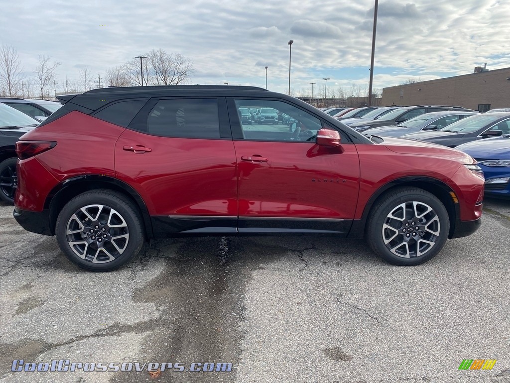 2023 Blazer RS AWD - Radiant Red Tintcoat / Jet Black w/Red Accents photo #6