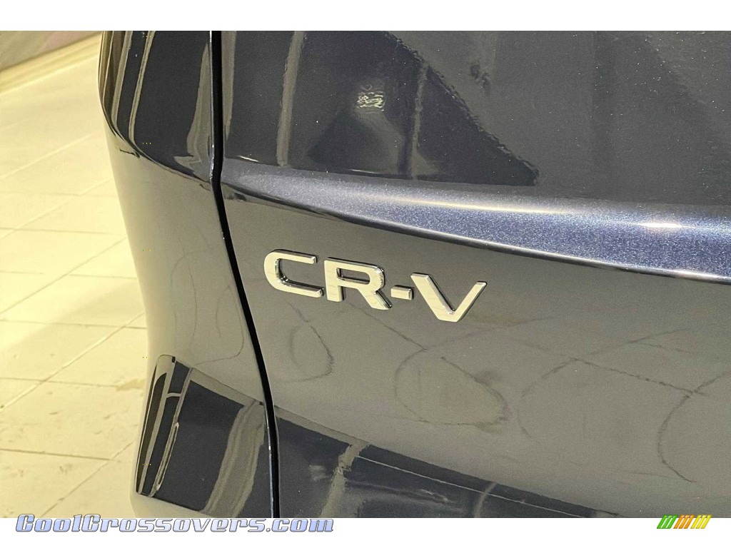2023 CR-V EX AWD - Canyon River Blue Metallic / Black photo #9