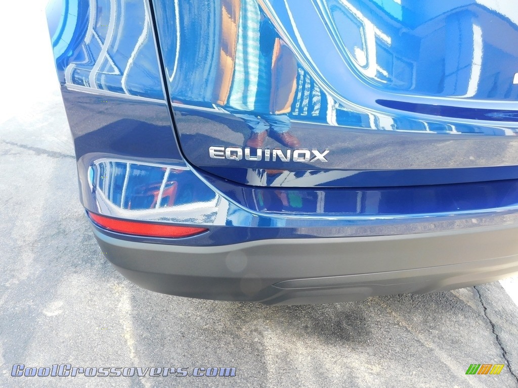2023 Equinox LS AWD - Blue Glow Metallic / Medium Ash Gray photo #14